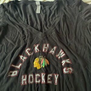 Blackhawks V Neck